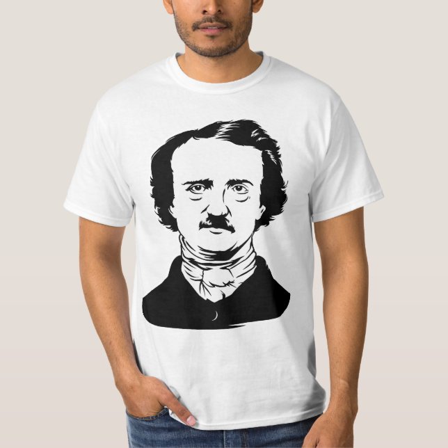 Edgar Allen Poe Raven T-Shirt (Front)