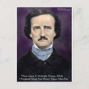 Edgar Allen Poe "The Raven" Quote Gifts & Cards
