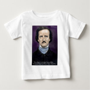 Edgar Allen Poe "The Raven" Quote Gifts & Cards Baby T-Shirt