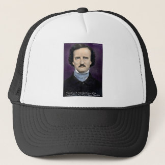 Edgar Allen Poe "The Raven" Quote Gifts & Cards Trucker Hat