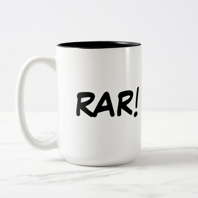 Edgar (and Friends) Two-Tone Mug (Left)