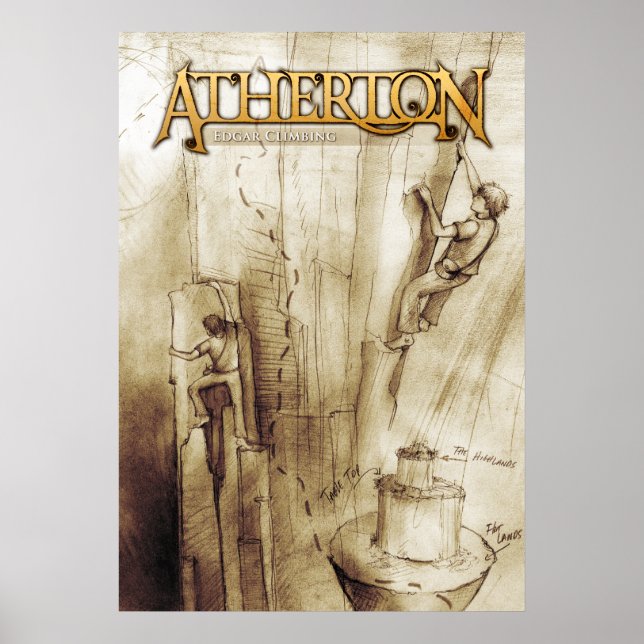 Edgar Climbing Poster (Front)