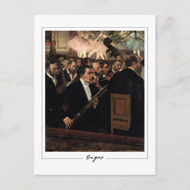 Edgar Degas #12 - Fine Art Postcard (Front)