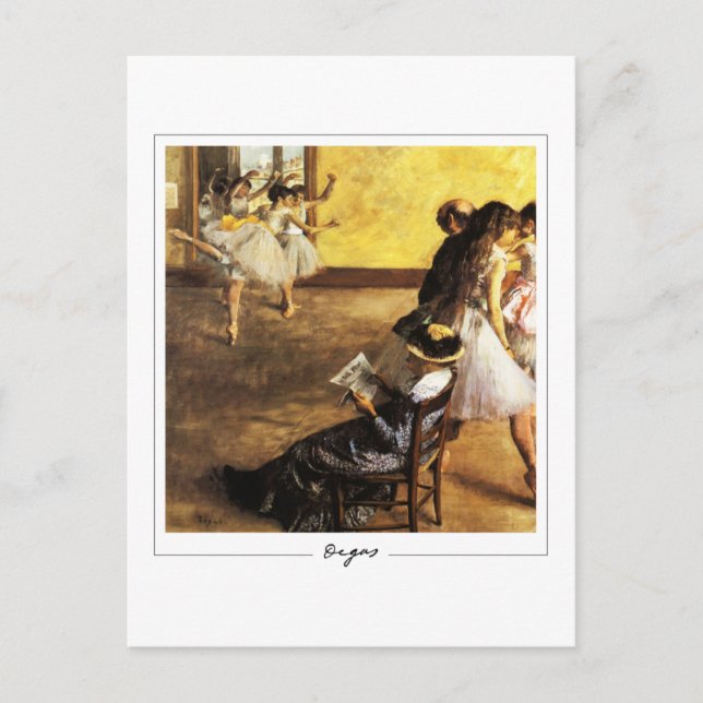 Edgar Degas #152-2 - Fine Art Postcard (Front)