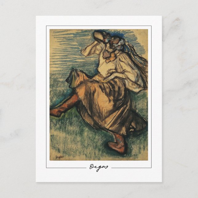 Edgar Degas #285-2 - Fine Art Postcard (Front)