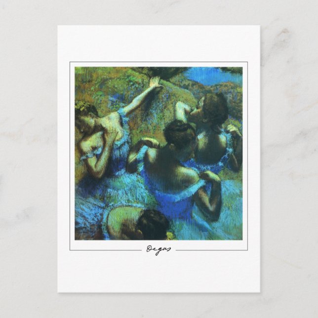 Edgar Degas #61 - Fine Art Postcard (Front)