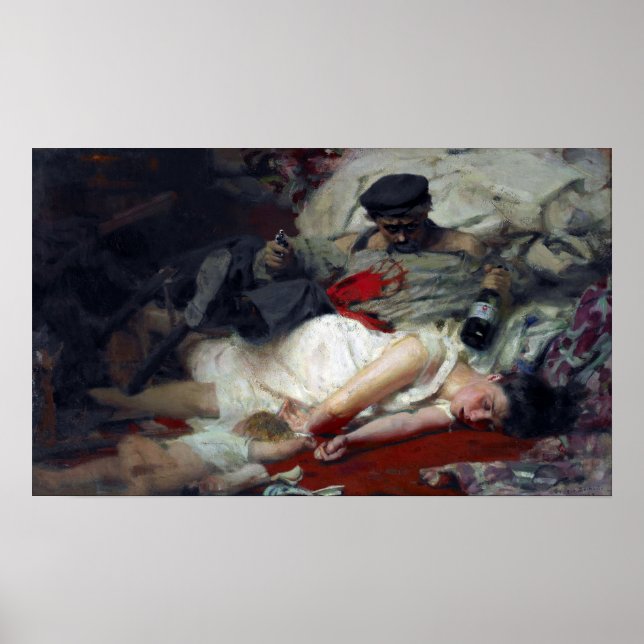 Edgar Degas Absinthe Poster (Front)