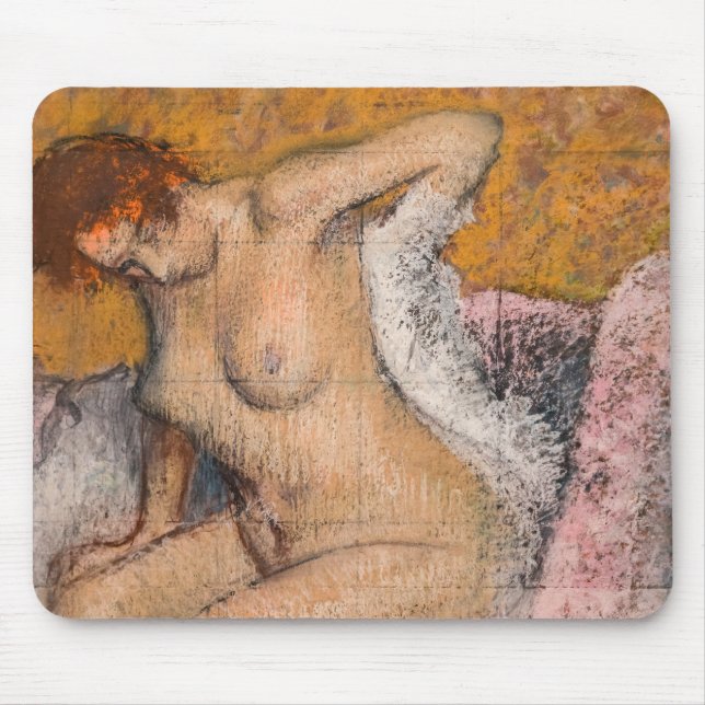 Edgar Degas - After the Bath Mouse Pad (Front)