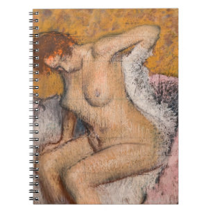 Edgar Degas - After the Bath Notebook
