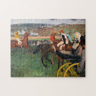 Edgar Degas - At the Races Jigsaw Puzzle