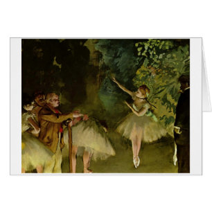Edgar Degas - Ballet 1875 Dancer Dance girls tutu
