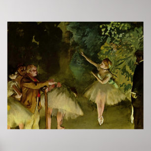 Edgar Degas - Ballet 1875 Dancer Dance girls tutu Poster