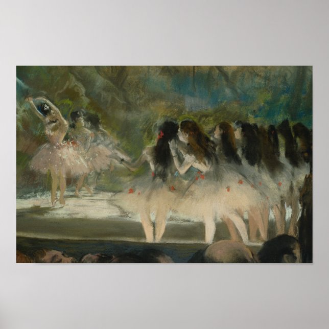 Edgar Degas – Ballet at the Paris Opera Poster (Front)