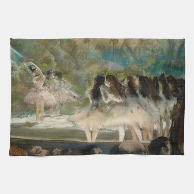 Edgar Degas - Ballet at the Paris Opera Tea Towel (Horizontal)