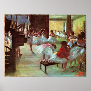 Edgar Degas - Ballet Poster