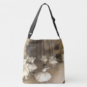 Edgar Degas   Ballet Rehearsal Crossbody Bag
