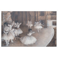 Edgar Degas - Ballet Rehearsal on Stage