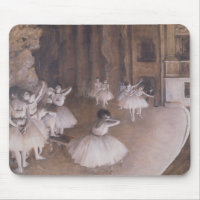 Edgar Degas | Ballet Rehearsal on the Stage, 1874