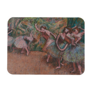 Edgar Degas Ballet Scene Magnet