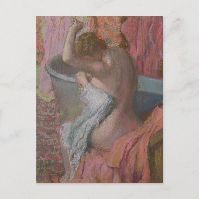 Edgar Degas | Bather Postcard (Front)