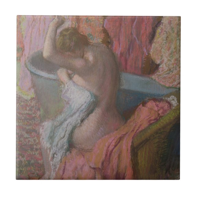 Edgar Degas | Bather Tile (Front)