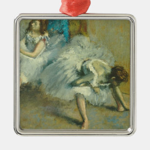 Edgar Degas   Before the Ballet, 1890-1892 Metal Tree Decoration