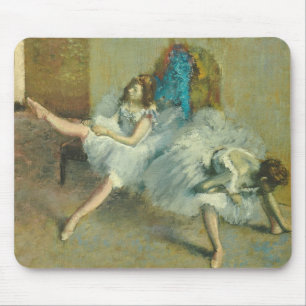 Edgar Degas Before the Ballet, 1890-1892 Mouse Pad