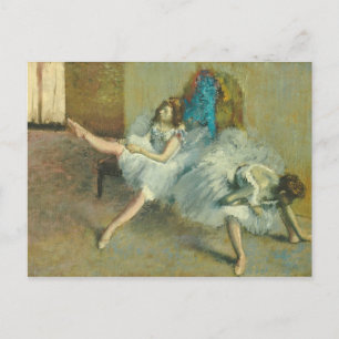 Edgar Degas Before the Ballet, 1890-1892 Postcard
