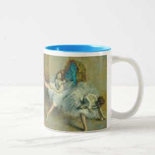 Edgar Degas Before the Ballet, 1890-1892 Two-Tone Coffee Mug