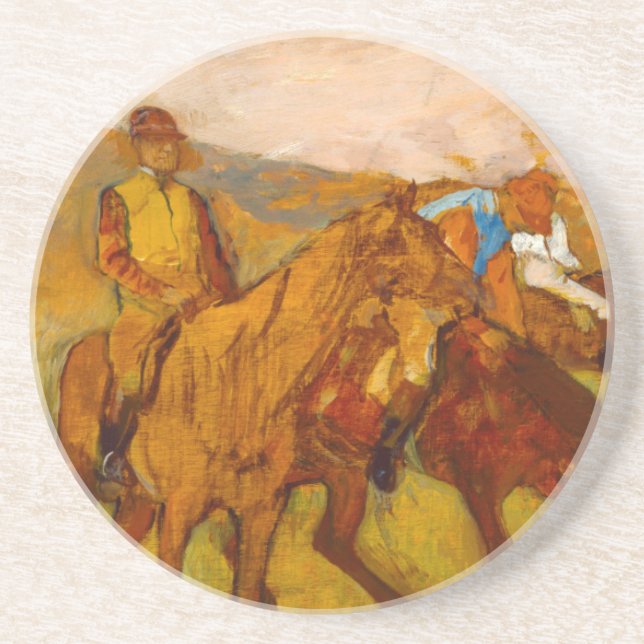 Edgar Degas Before the Race Coaster (Front)