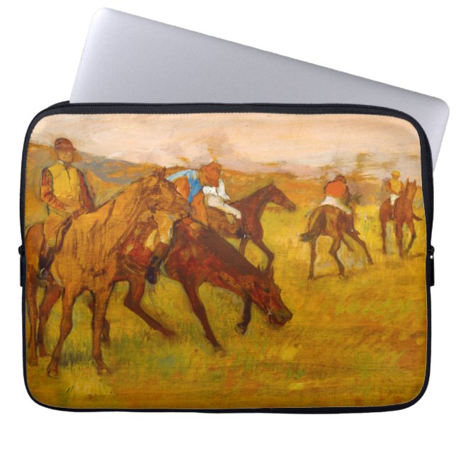Edgar Degas Before the Race Laptop Sleeve (Front)