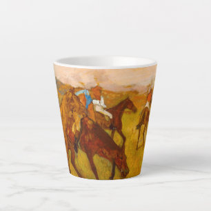 Edgar Degas Before the Race Latte Mug
