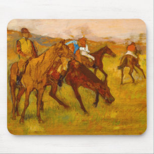 Edgar Degas Before the Race Mouse Pad