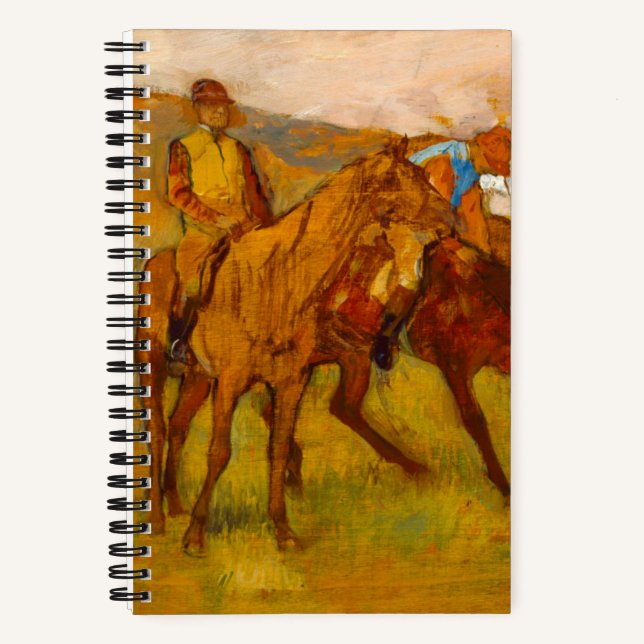 Edgar Degas Before the Race Notebook (Front)