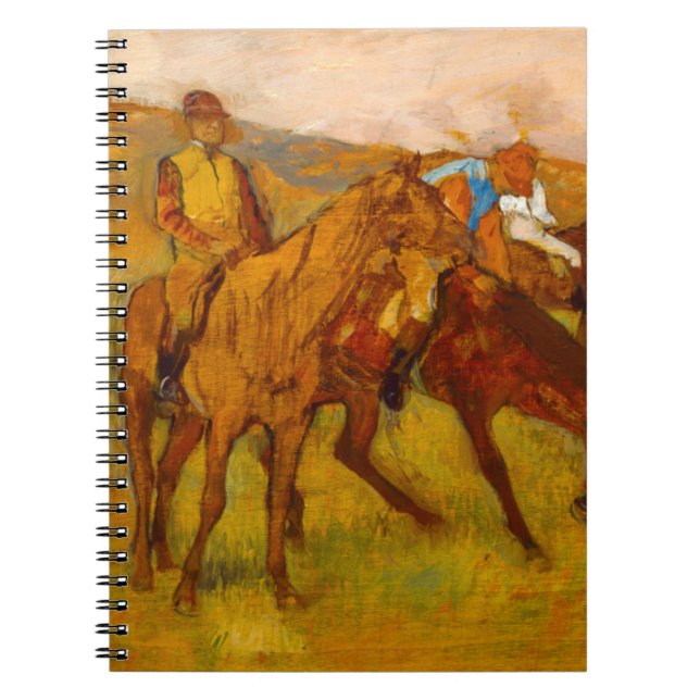 Edgar Degas Before the Race Notebook (Front)