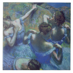 Edgar Degas Blue Dancers, c.1899 Ceramic Tile