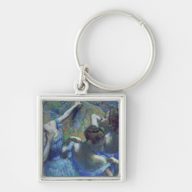 Edgar Degas | Blue Dancers, c.1899 Key Ring (Front)