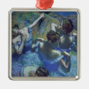 Edgar Degas Blue Dancers, c.1899 Metal Tree Decoration