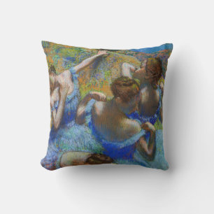 Edgar Degas - Blue Dancers Cushion