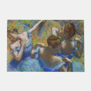 Edgar Degas - Blue Dancers Doormat