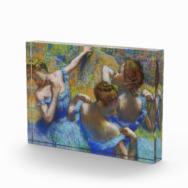 Edgar Degas - Blue Dancers Photo Block (Right)