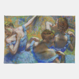 Edgar Degas - Blue Dancers Tea Towel