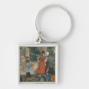 Edgar Degas Cafe Concert at Les Ambassadeurs Key Ring