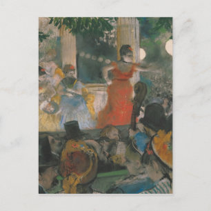 Edgar Degas   Cafe Concert at Les Ambassadeurs Postcard