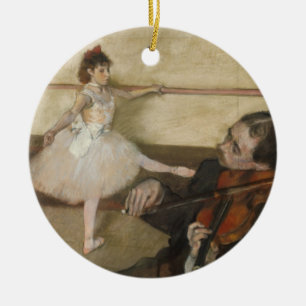 Edgar Degas Ceramic Ornament