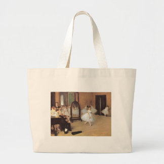 Edgar Degas Dance Class Large Tote Bag