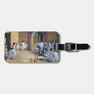 Edgar Degas - Dance Foyer, Opera rue Le Peletier Luggage Tag