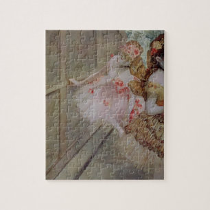 Edgar Degas Dancer against a stage flat, c.1880 Jigsaw Puzzle