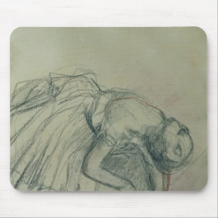 Edgar Degas   Dancer Fixing her Slipper, c.1865 Mouse Pad