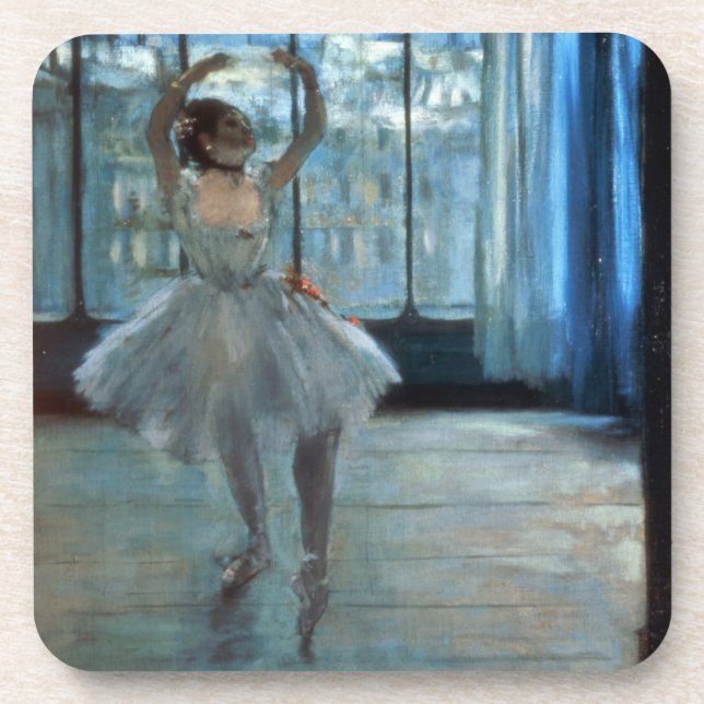 Edgar Degas | Dancer in Front of a Window Coaster (Front)